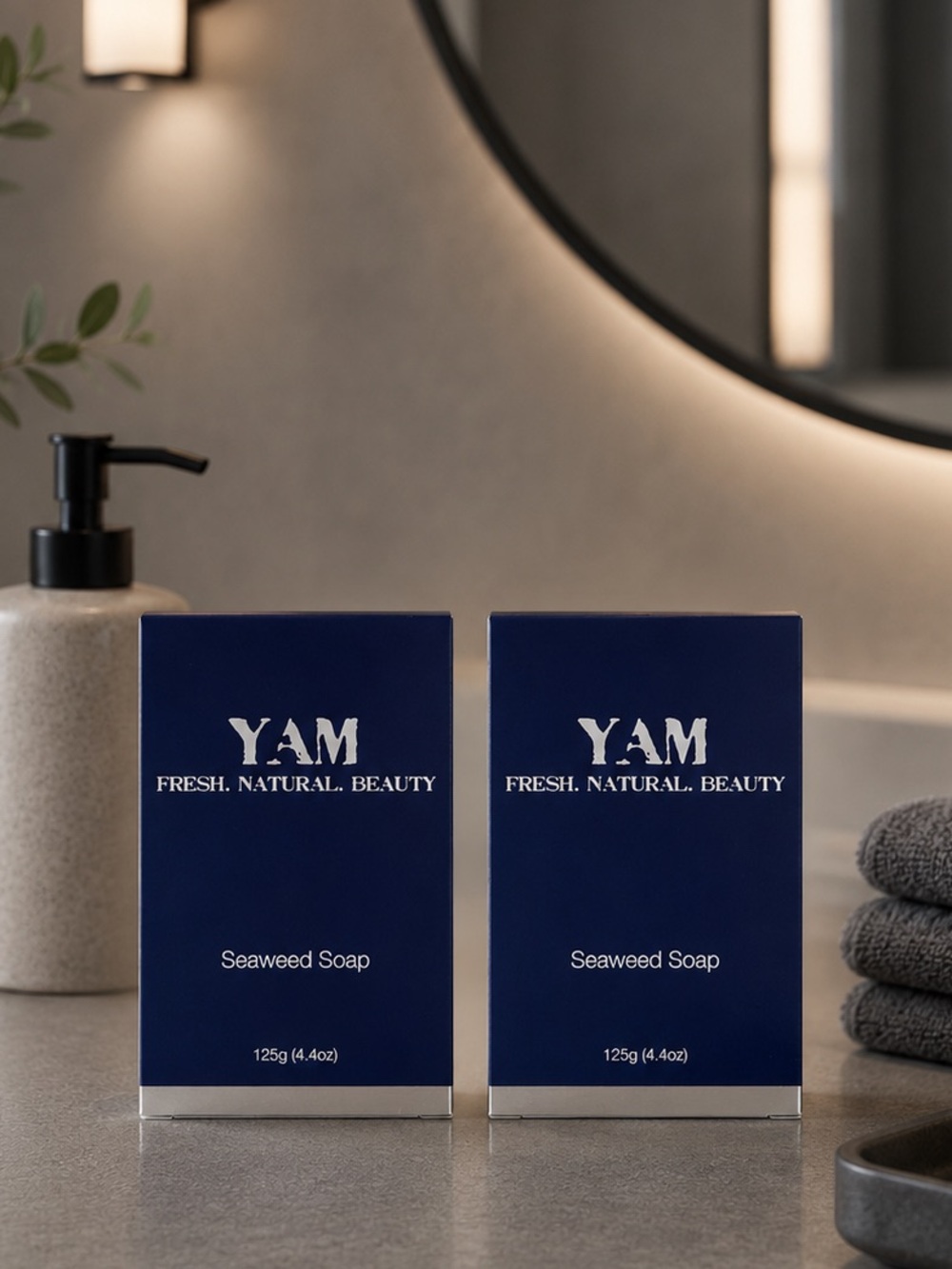 YAM Seaweed Soap - (2-Pack)